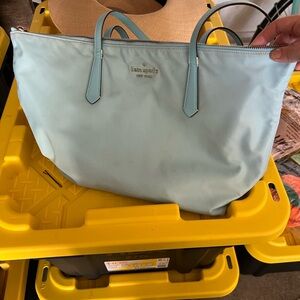 Kate Spade Kitt Nylon Medium Tote - Blue Glow